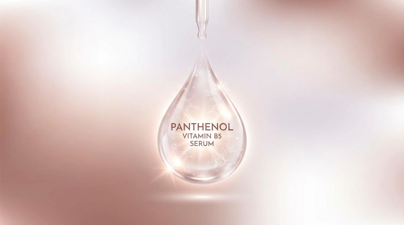 판테놀 (Panthenol): 사막 같은 두피에 수분을 가두는 '수분 자물쇠'